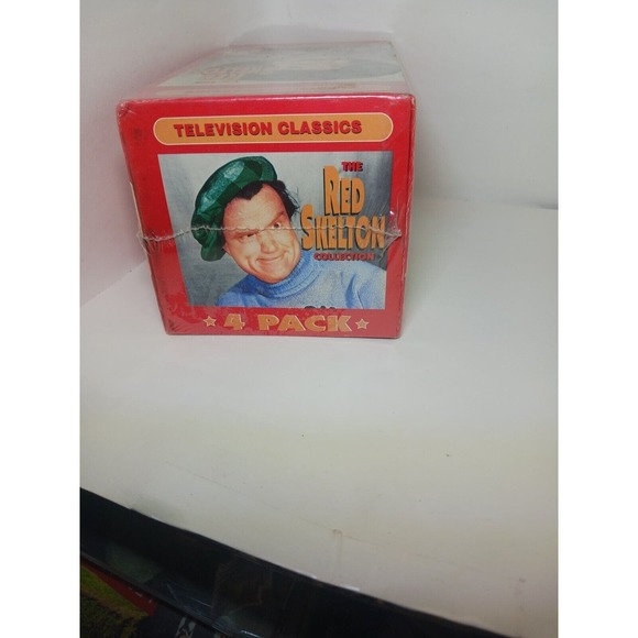 The Red Skelton Collection 4 Pack Box Set VHS New Factory Sealed Collectible - Picture 3 of 6